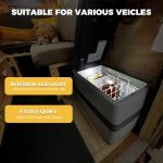 AJ30 Portable Refrigerator,Portable Freezer,32 Quart(30L) Electric Cooler,Car Refrigerator,12/24V DC Cable & 110/240V AC,Car Fridge for Camping,Truck,RV,Travel,Fishing,3-YEAR Warranty - Image 6