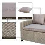 Delia 3 - Piece Rattan Seating Group with Cushions - Image 8