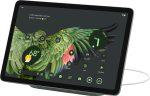 Google - Pixel Tablet with Charging Speaker Dock - 11" Android Tablet - 256GB - Wi-Fi - Hazel - Image 2