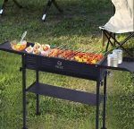 Portable Charcoal Grill, Folding Camping Grills + Camping Kitchen Station, Camping Table, Picnic Table, Grill Table, Folding Table - Image 3