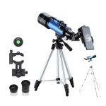 Astronomical Telescope for Kids and Beginners | Refracting Telescope with Tripod - Image 2