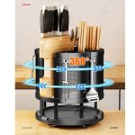 360�� Rotating Kitchen Organizer Shelf Box - Image 6