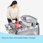 Graco Pack 'n Play Close2Baby Bassinet Playard Features Portable Bassinet Diaper Changer and More, Derby - Image 12