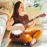 String Banjo 26 Inch, MINI Travel Banjo, Banjo Beginner Kit with Remo Head, Open Back & Closed Solid Back with beginner Kit, Comfortable Carrying Bag - Image 8